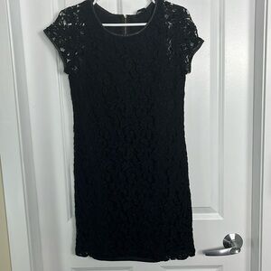 Club Monaco Black Lace Dress | Size 8